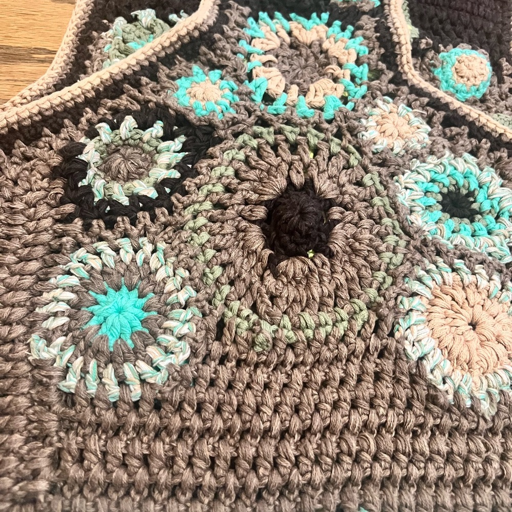 Free People - Desert Rose Crochet Vest - Picture 5 of 12